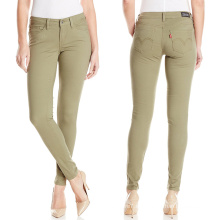 Fábrica OEM Mujeres Pantalones Color Pantalones Casual Pantalones Ropa Dye Pants